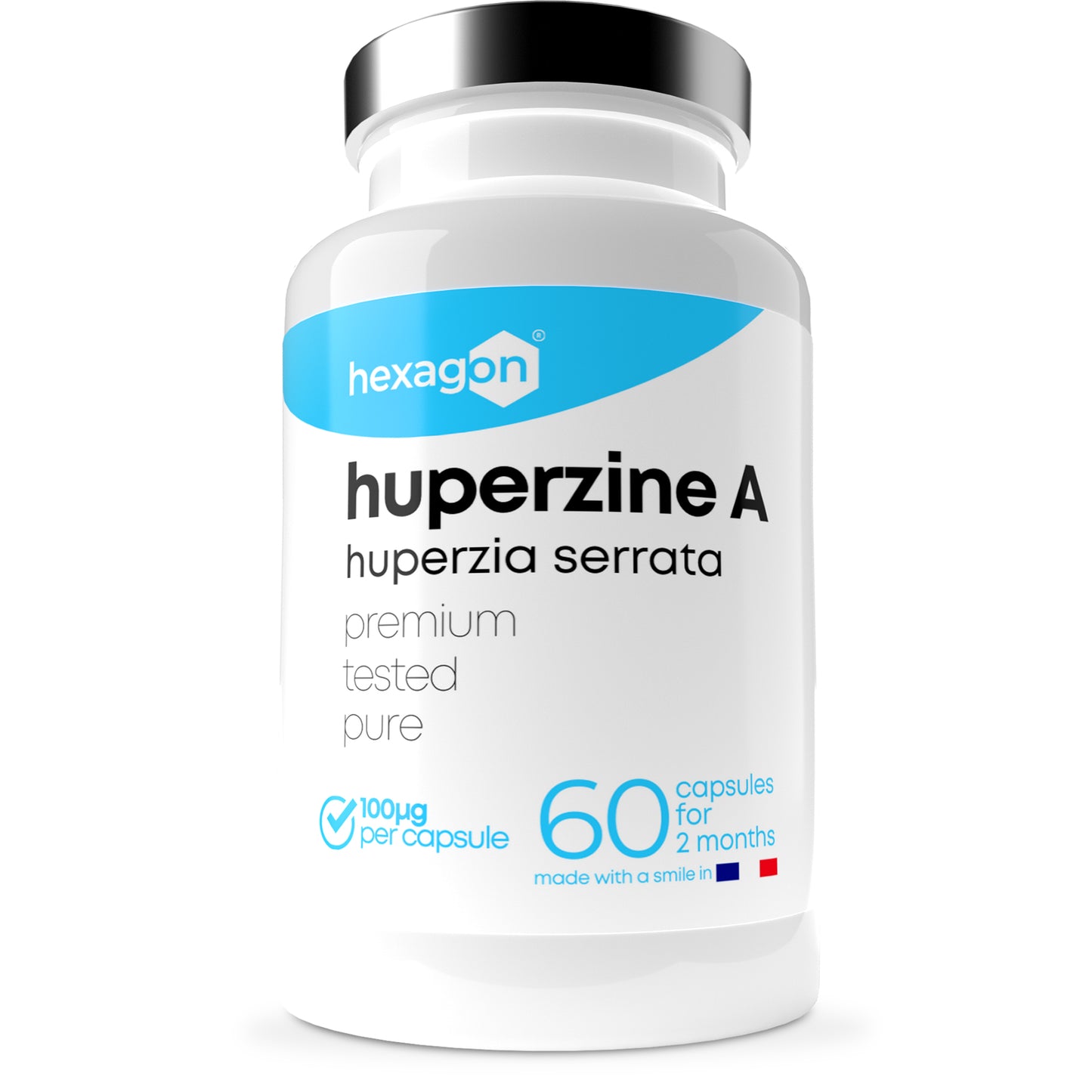Huperzine A 100mcg - Huperzia Serrata - Focus & Concentration - 60 Gélules