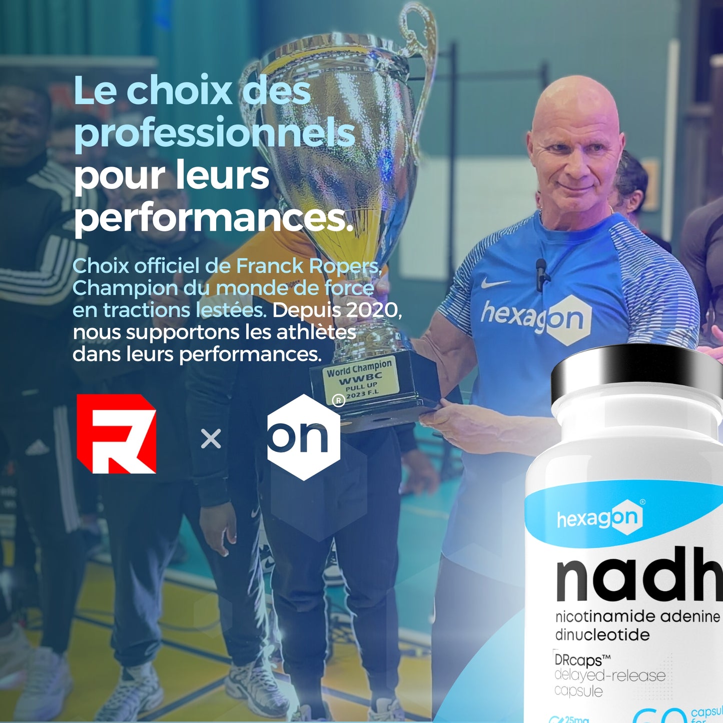 NADH 25mg - DRcaps™ Libération Retardée - Énergie & Boost - 60 Gélules