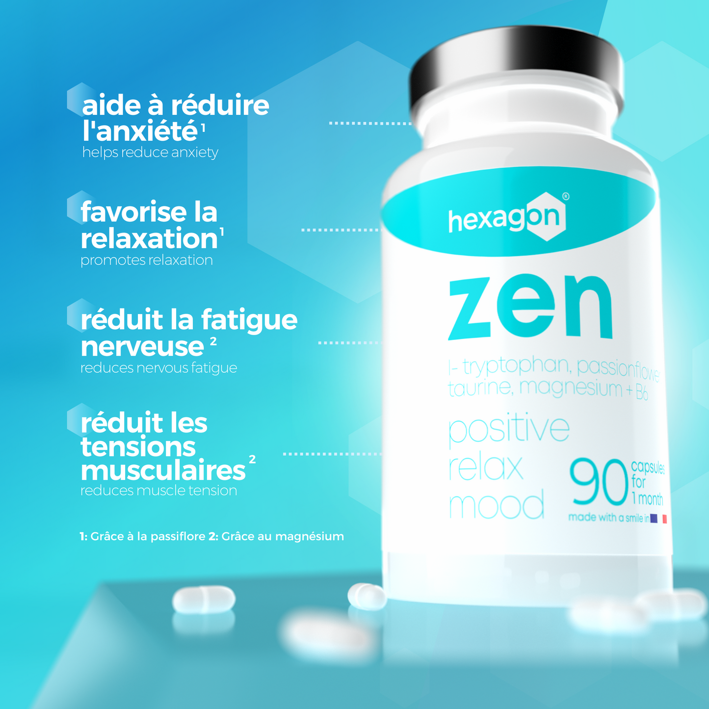 Zen - Complexe Anti-Stress - 90 Gélules