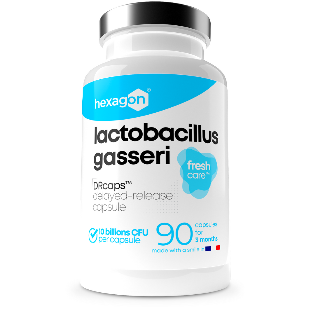 Lactobacillus Gasseri - 10 Milliards CFU / Gélule - Digestion & Bien-être - 90 Gélules