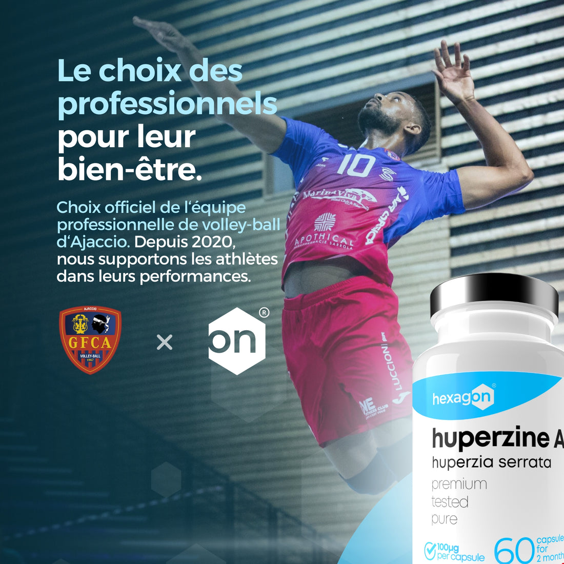 Huperzine A 100mcg - Huperzia Serrata - Focus & Concentration - 60 Gélules
