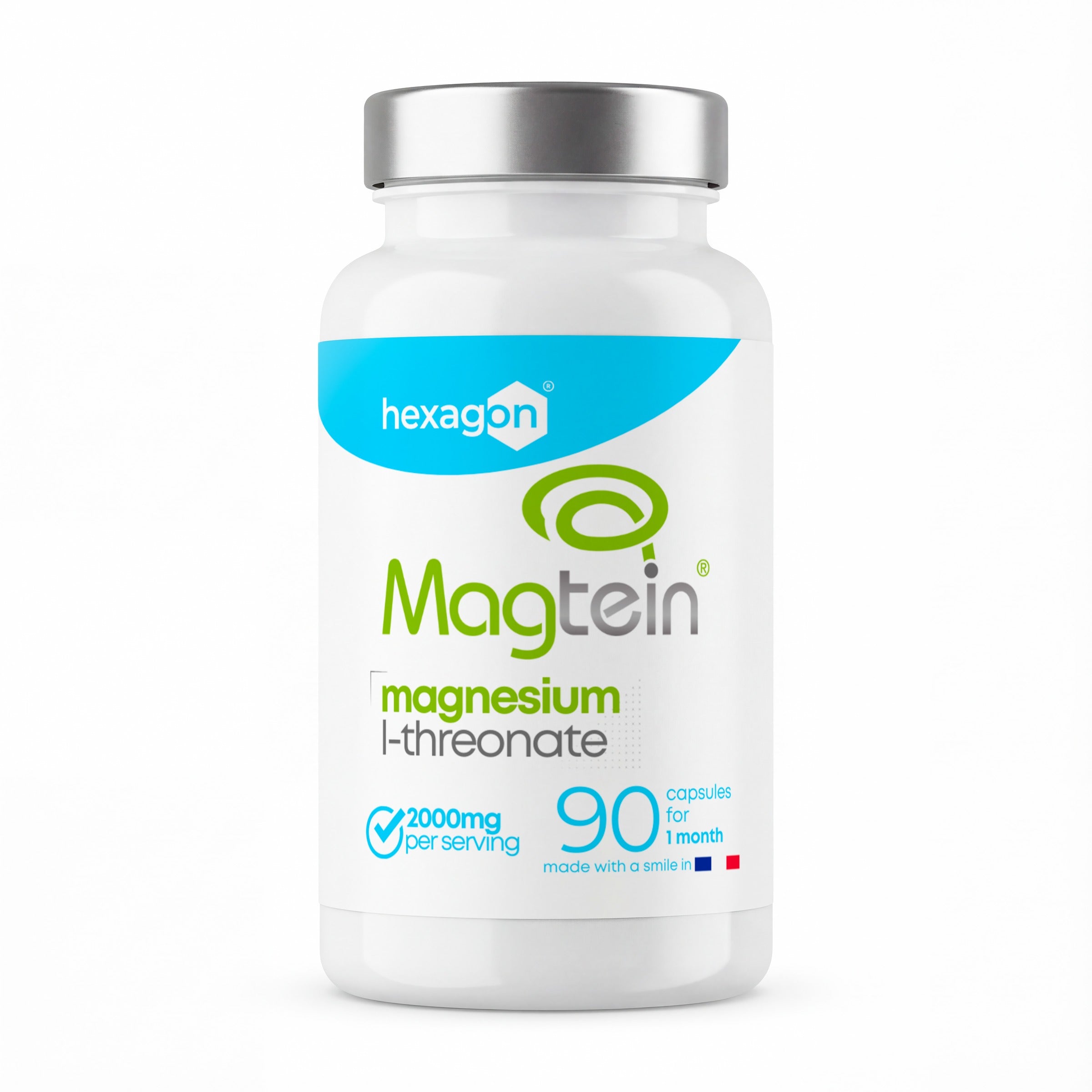 Magtein Magnesium L-Threonate Hexagon 90 gélules