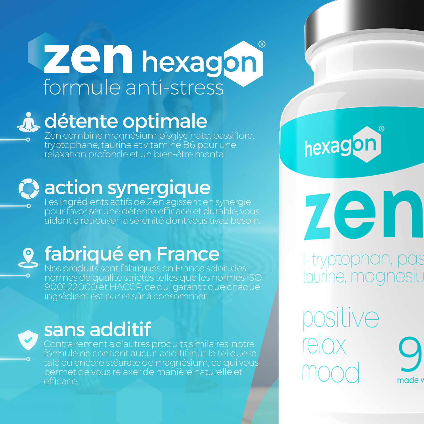 Zen - Complexe Anti-Stress - 90 Gélules