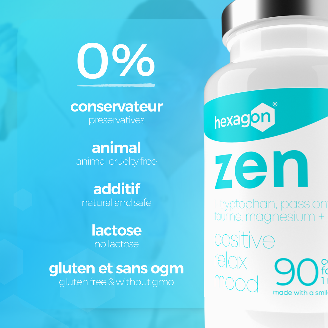 Zen - Complejo Antiestrés - 90 Cápsulas