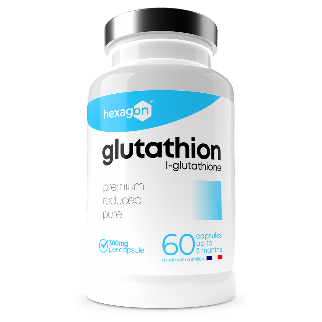 Glutathion 300mg - L-Glutathion Réduit - 60 Gélules